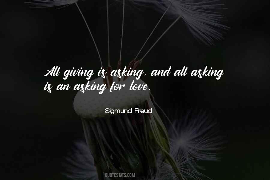 Quotes About Asking For Love #683798