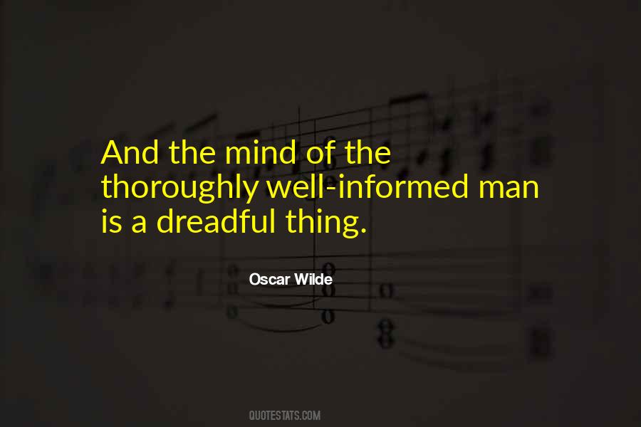 An Informed Mind Quotes #524802