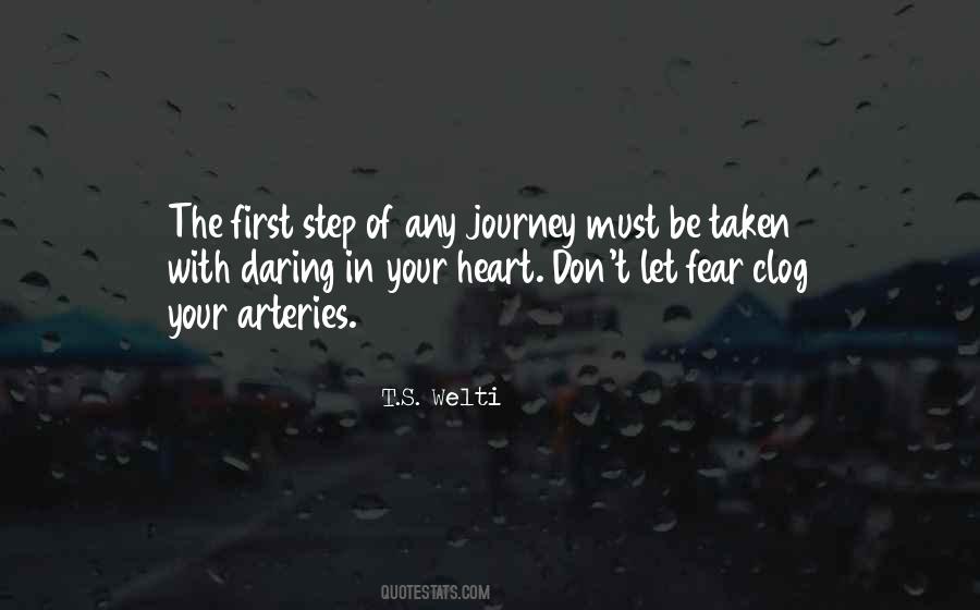 First Step Journey Quotes #1305342