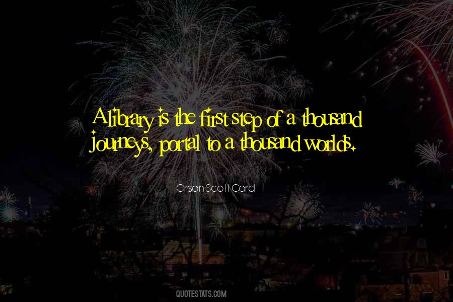 First Step Journey Quotes #268171