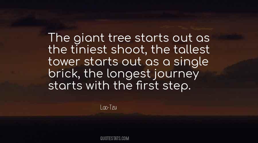 First Step Journey Quotes #976814