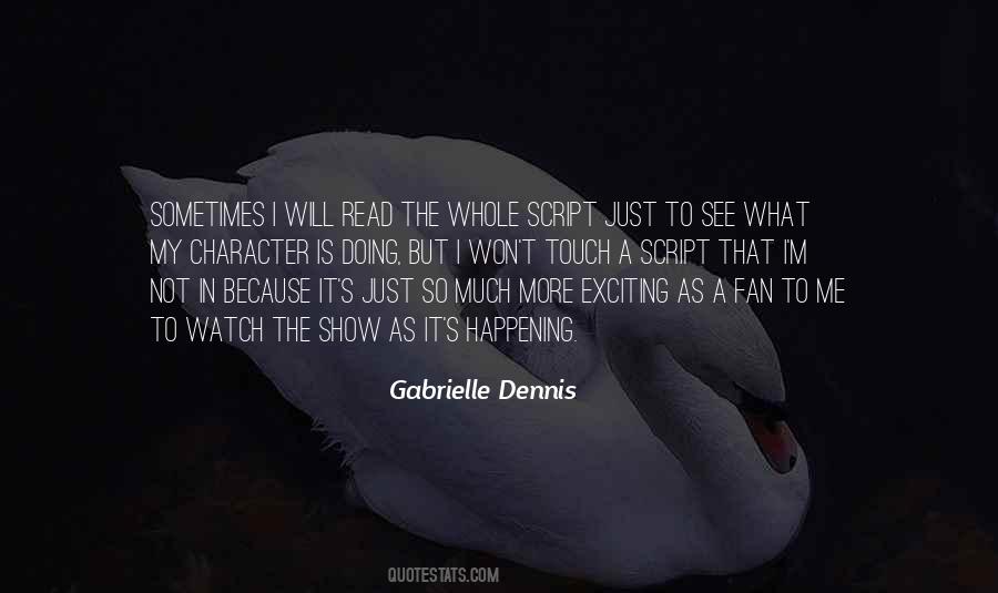 So Much Happening Quotes #1531236