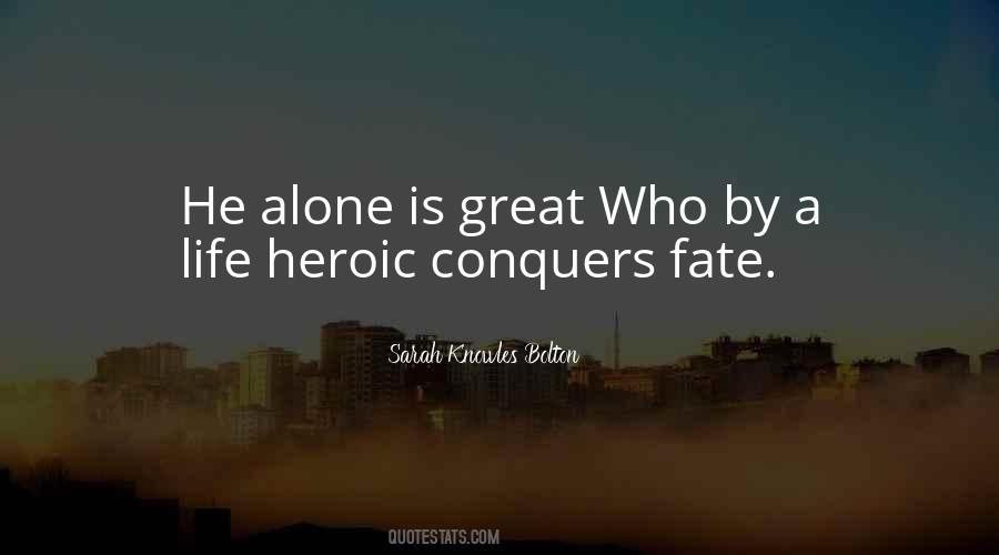 She Will Conquer Quotes #157754