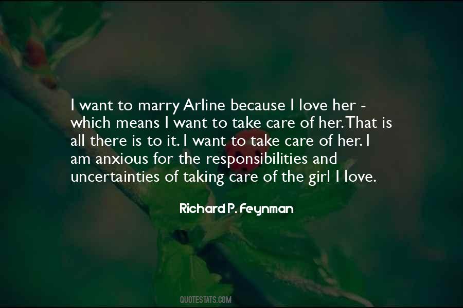I Want To Marry Her Quotes #1011659