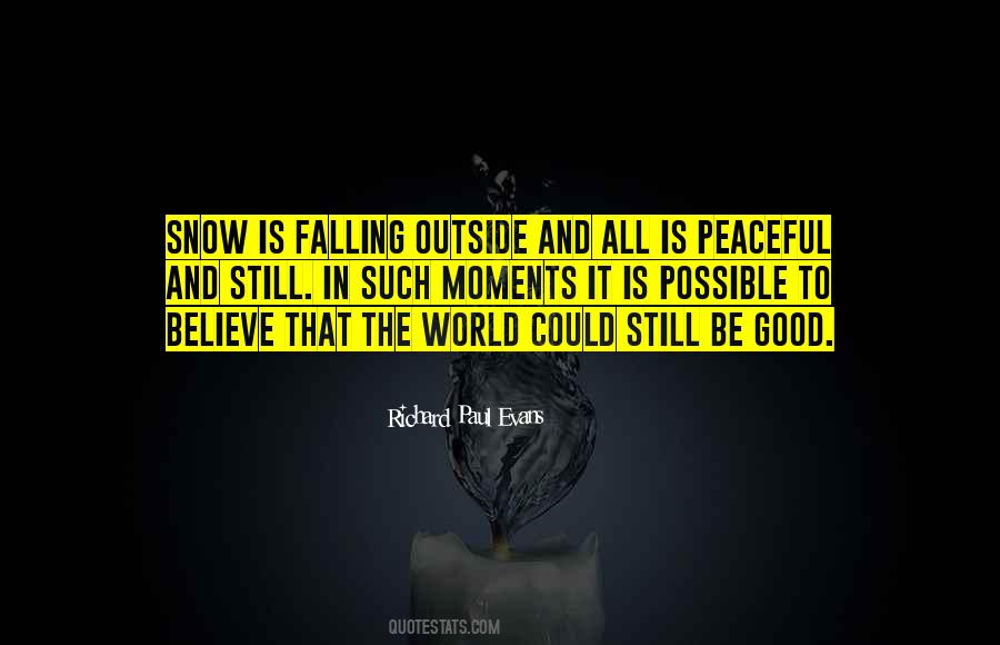 Good Snow Quotes #97380