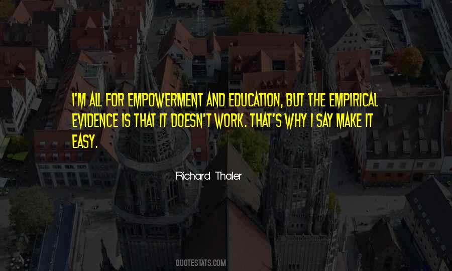 Work Empowerment Quotes #910188