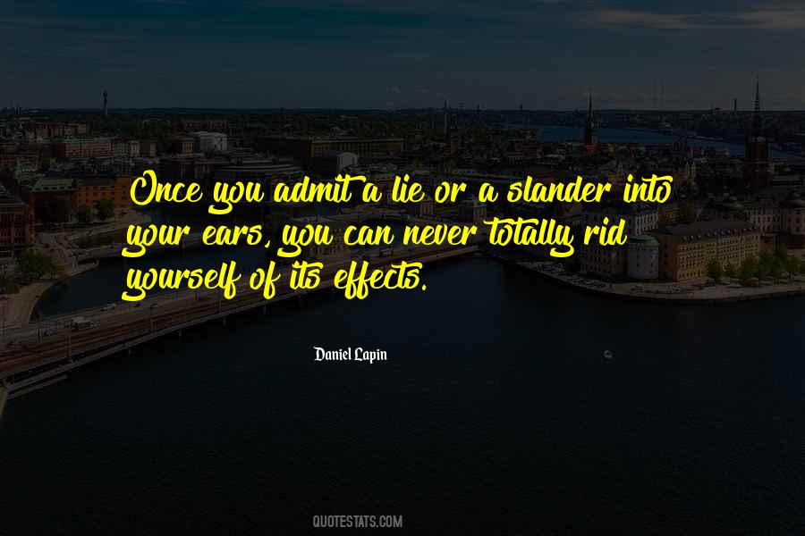 Lie Once Quotes #1123434