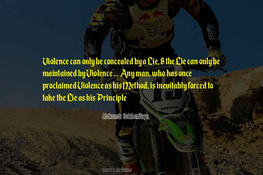 Lie Once Quotes #195902