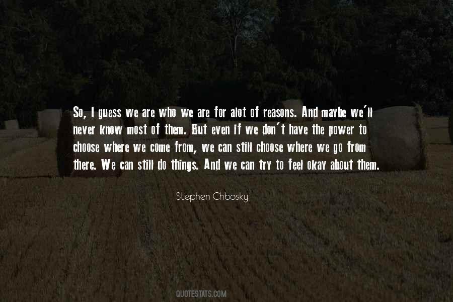 Perks Wallflower Quotes #1185687