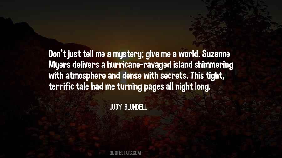 Night Mystery Quotes #1230480