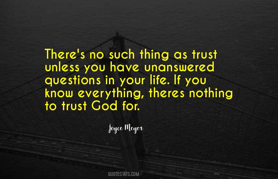 Have Trust In God Quotes #1177878