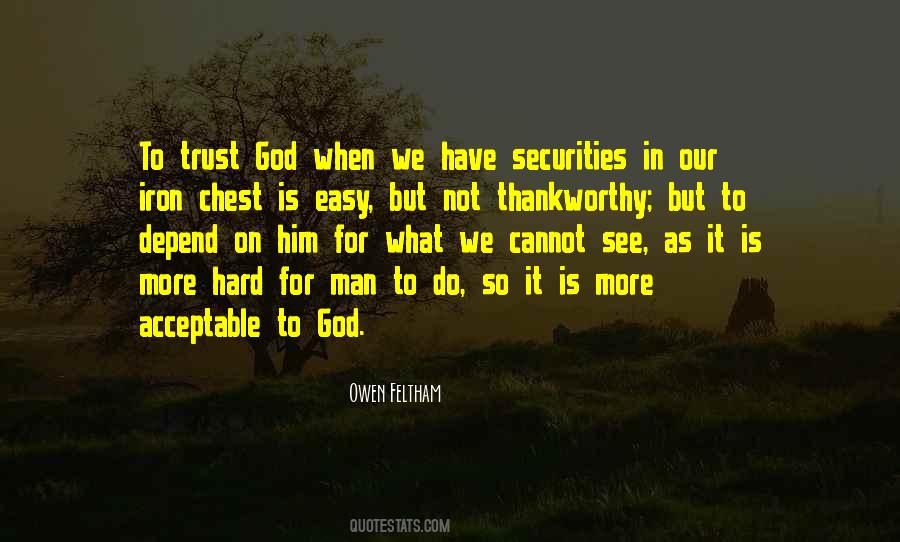 Have Trust In God Quotes #1444626