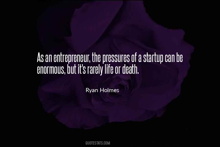 Life Of An Entrepreneur Quotes #1586803