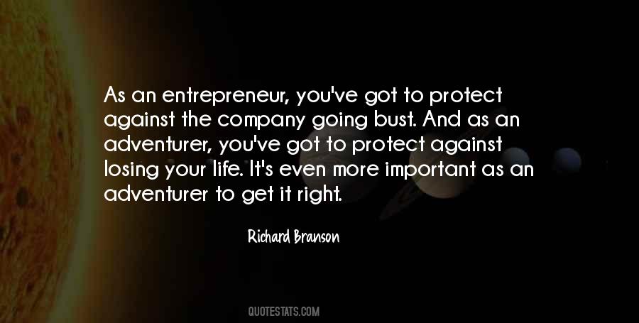 Life Of An Entrepreneur Quotes #164081