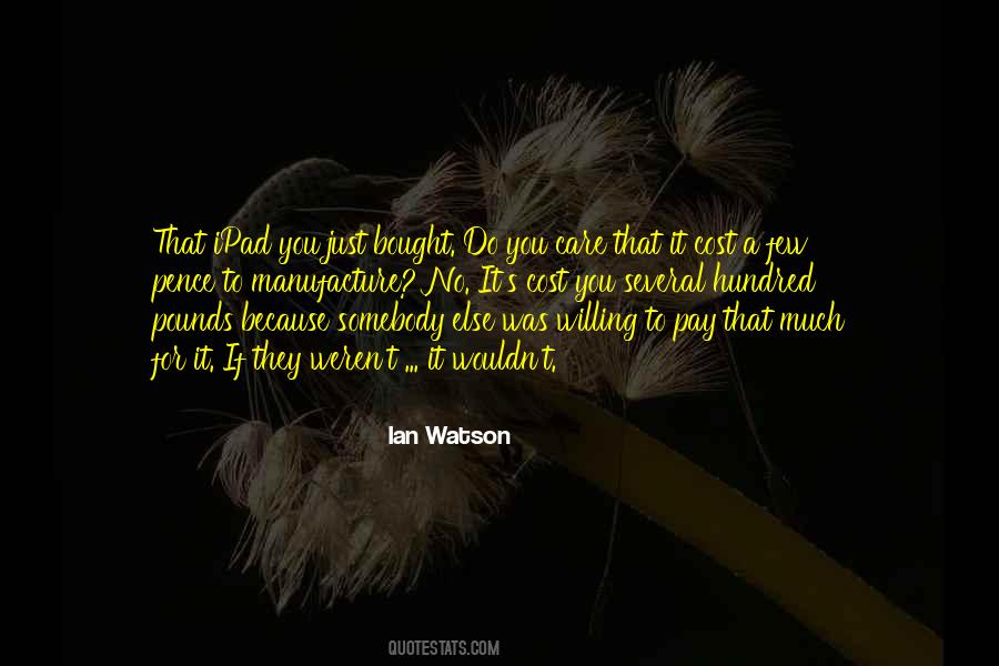 Because You Care Quotes #152117