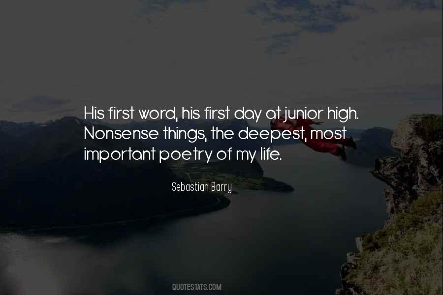 Quotes About My Junior #1116554