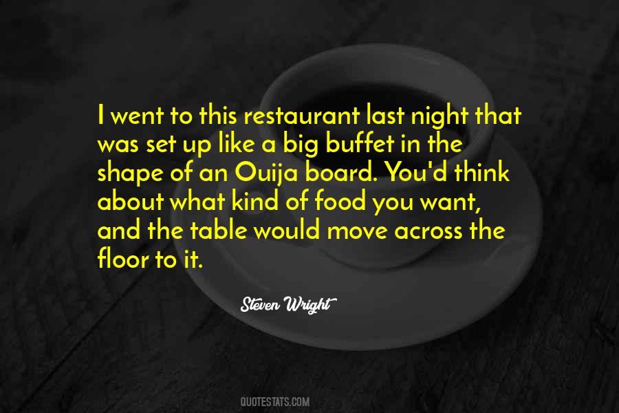 Quotes About Food And Restaurant #1392935