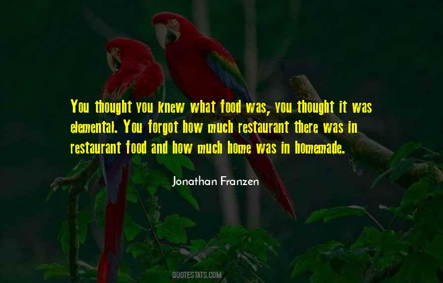 Quotes About Food And Restaurant #1558567