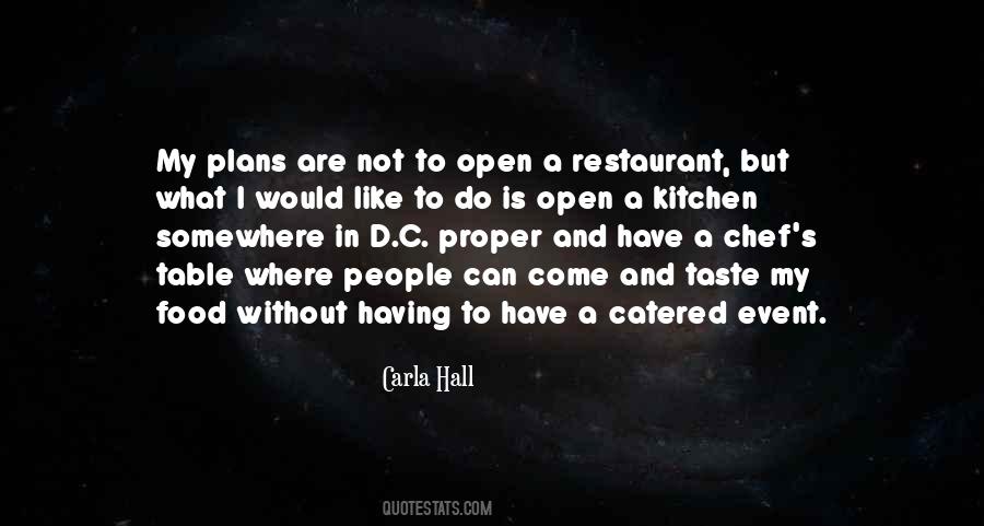 Quotes About Food And Restaurant #1644664