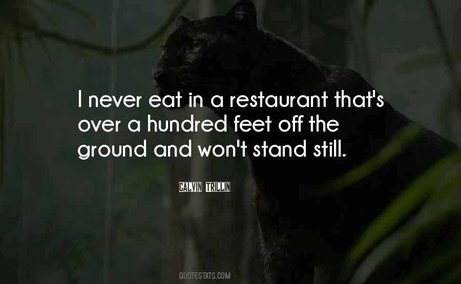 Quotes About Food And Restaurant #1684198
