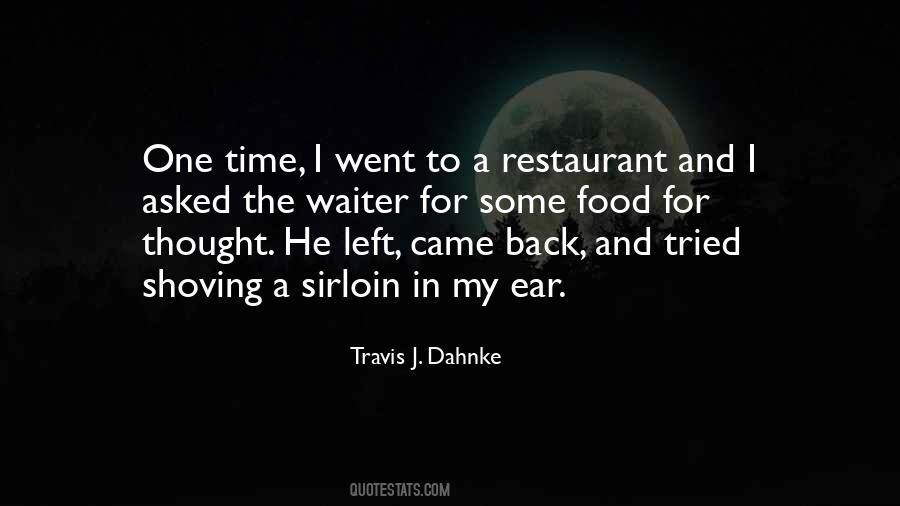Quotes About Food And Restaurant #1719790