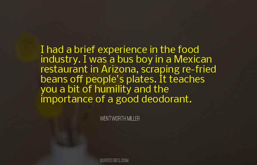 Quotes About Food And Restaurant #1783671