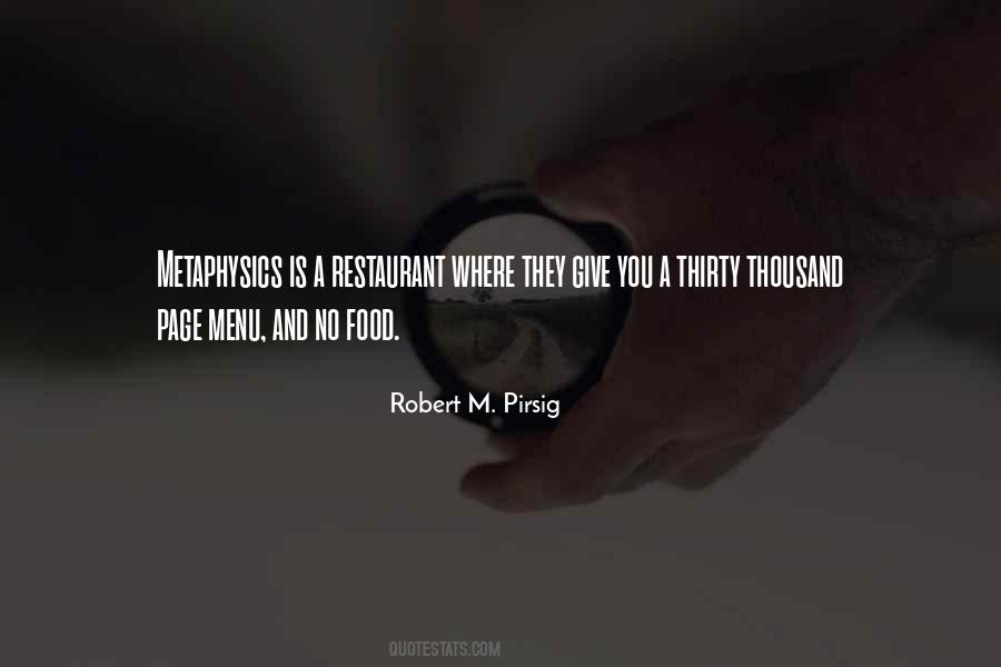 Quotes About Food And Restaurant #1865222