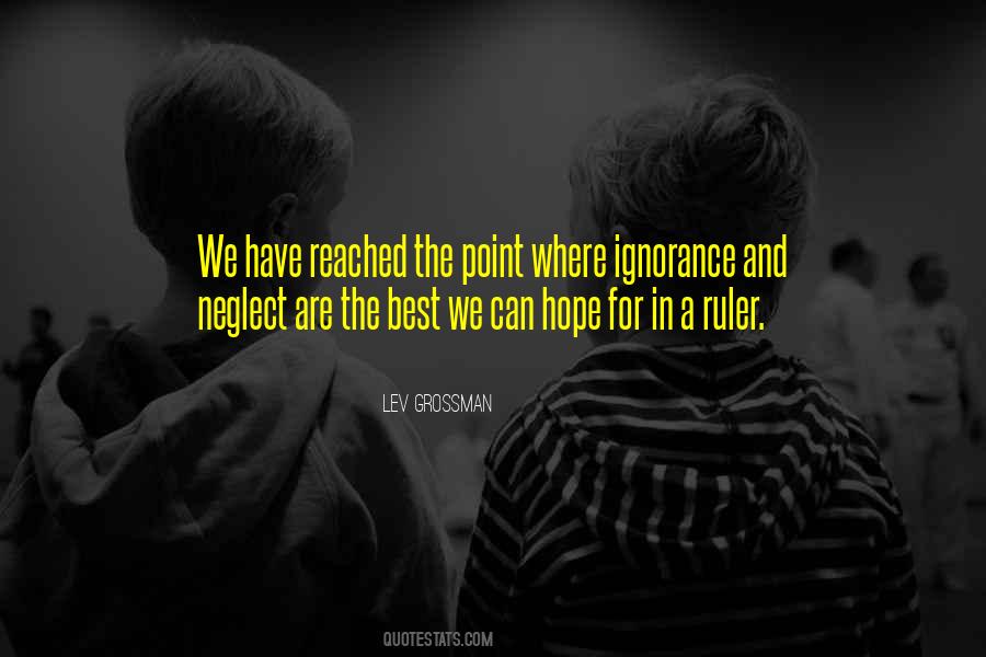 We Hope For The Best Quotes #640749