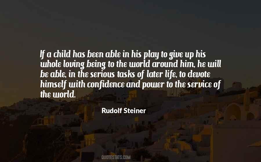 The Power Of Service Quotes #1557404
