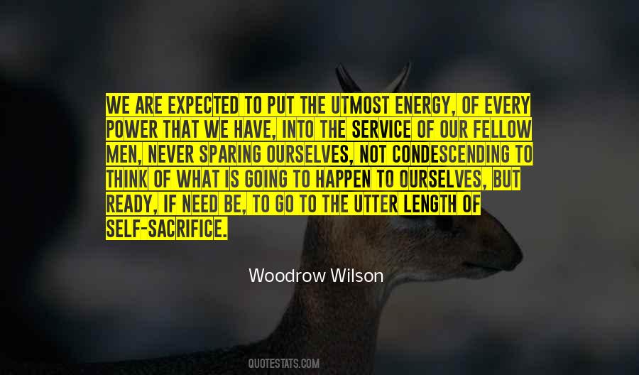 The Power Of Service Quotes #1587865