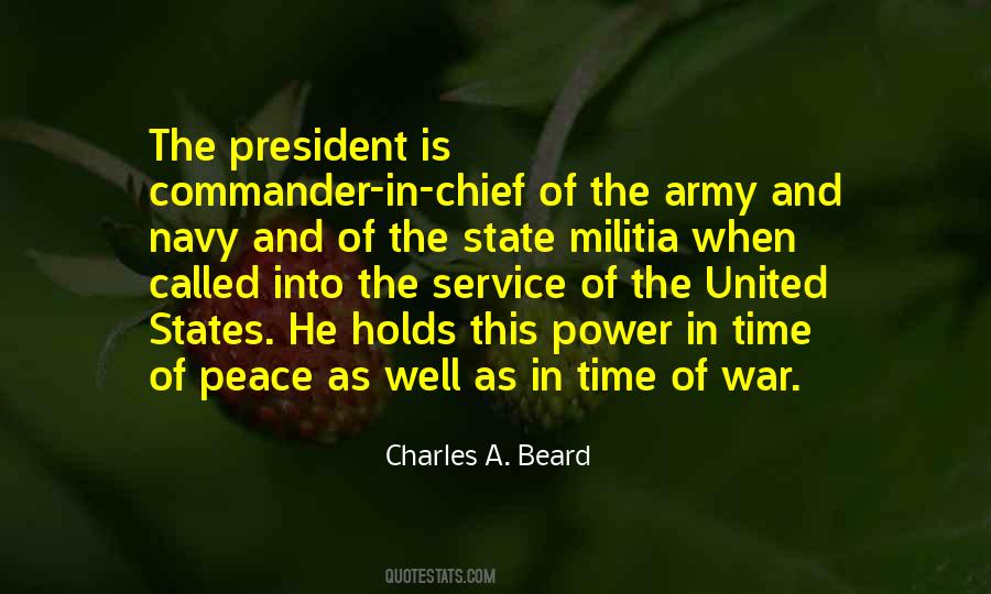The Power Of Service Quotes #1613777