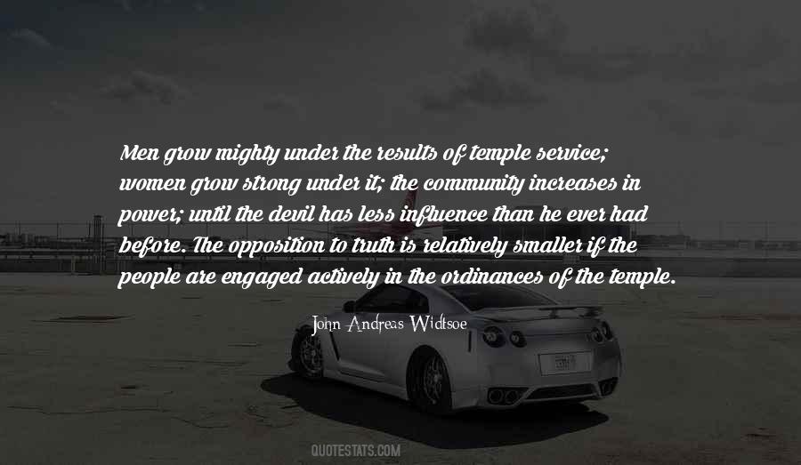 The Power Of Service Quotes #431700