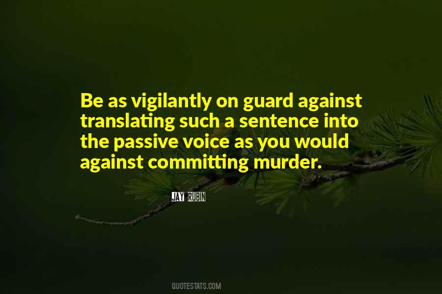 Passive Voice In Quotes #1715704