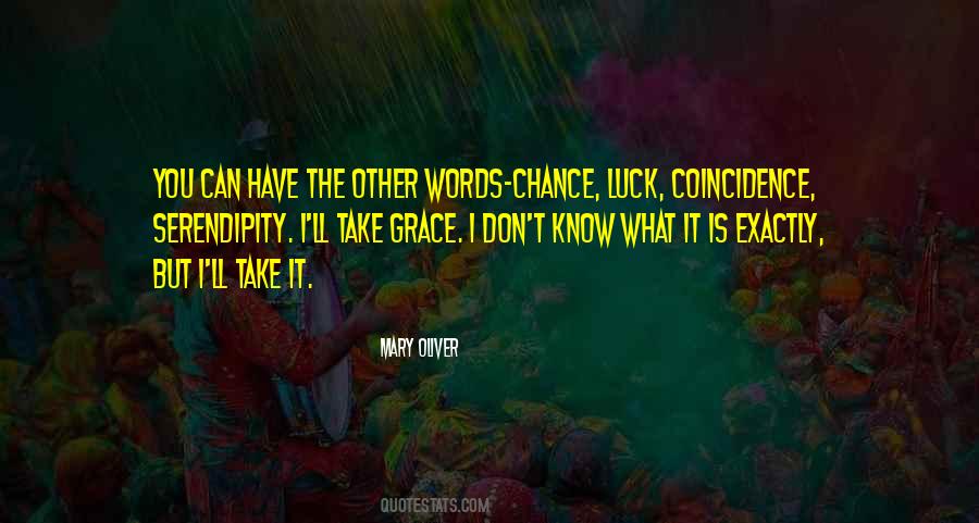 What Is Luck Quotes #1052833