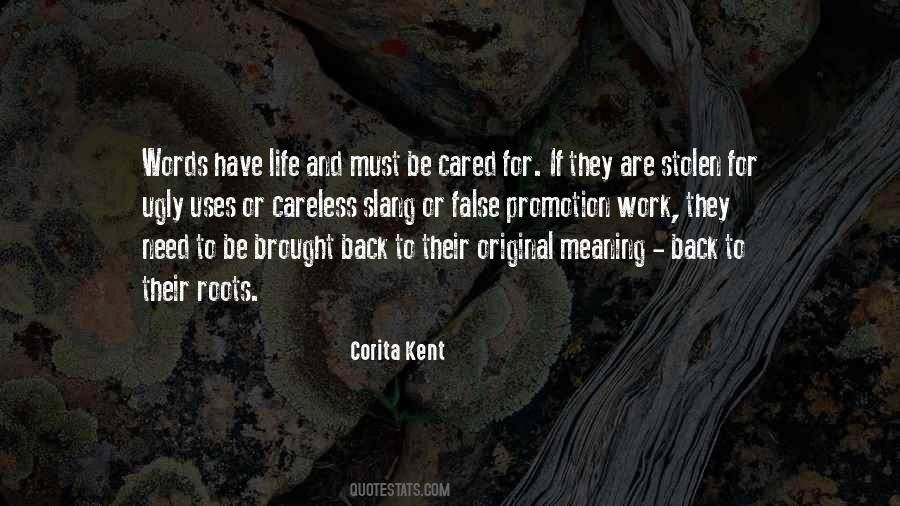 Going Back To Our Roots Quotes #582222