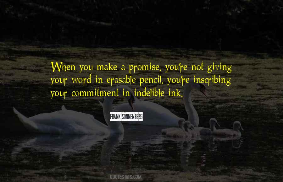 Make A Promise Quotes #52876