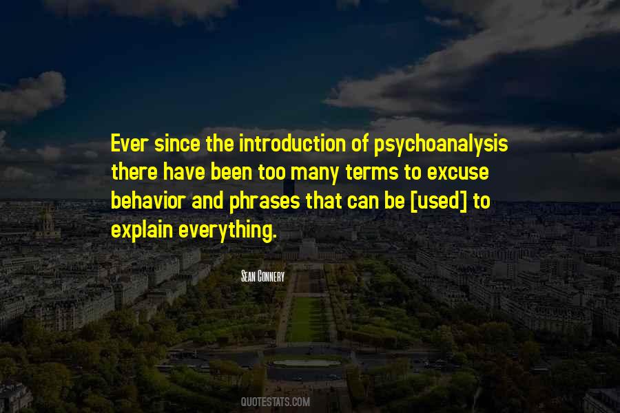 Sorry For My Behavior Quotes #85952