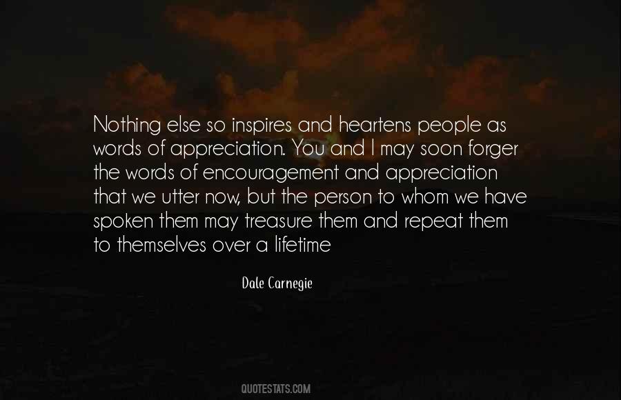 Encouragement And Appreciation Quotes #457432