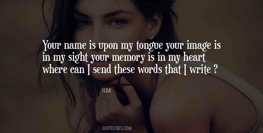 Write Your Name Quotes #1374229