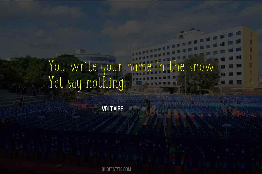 Write Your Name Quotes #870906
