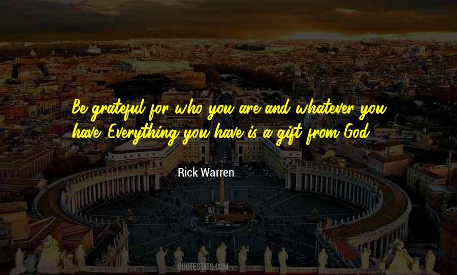 Everything Is A Blessing Quotes #1763207