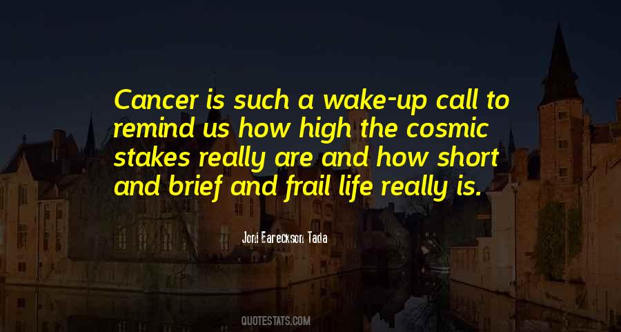 Short Cancer Quotes #1494245