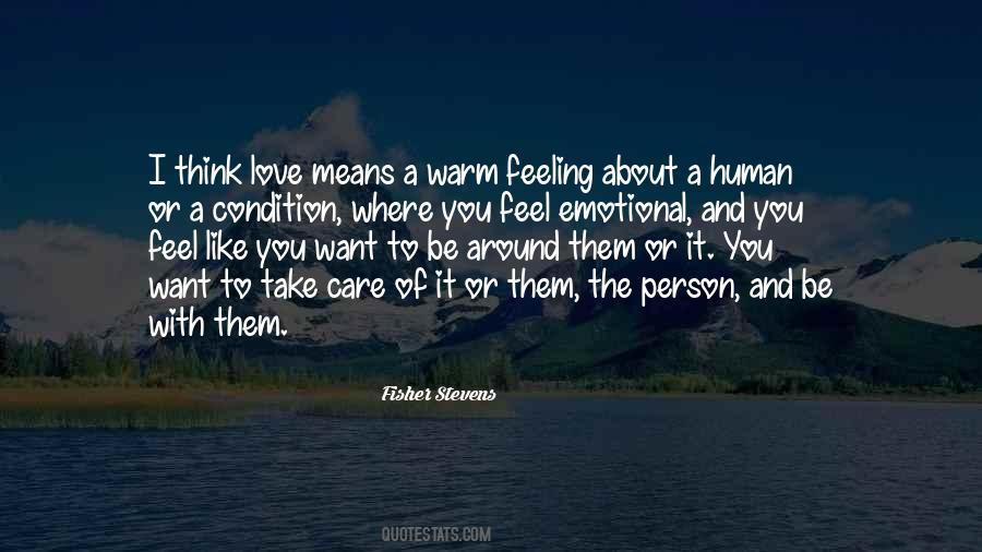 Feeling Human Quotes #1488783