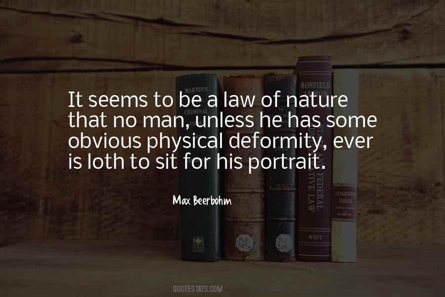 Nature Portrait Quotes #1109060