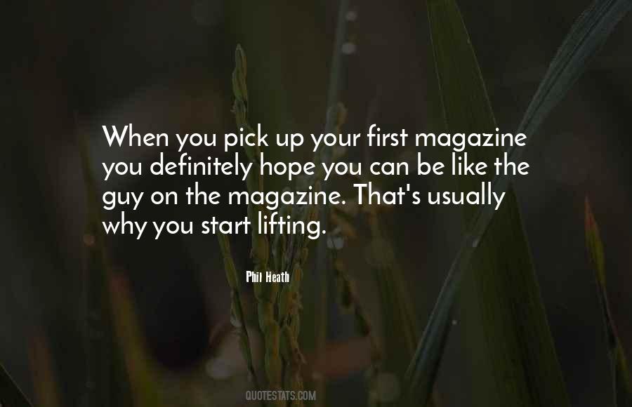 Quotes About The Magazine #1622050