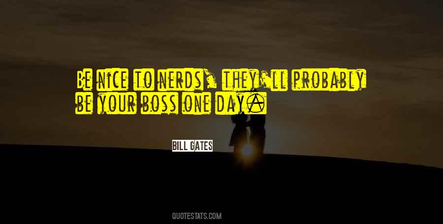 Bill Gates Nerd Quotes #318544