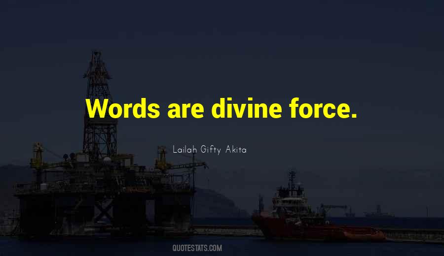 Divine Attitude Quotes #477644