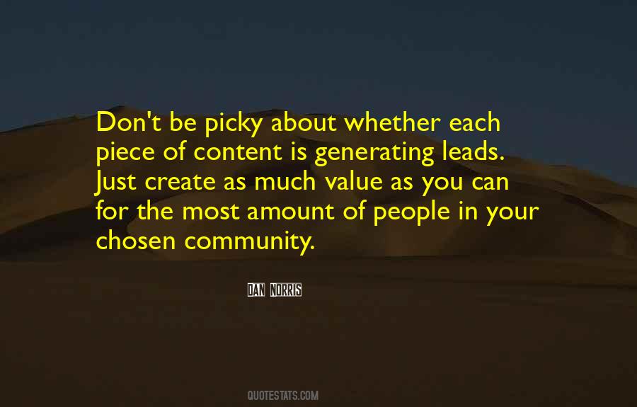 Quotes About The Value Of Community #126746