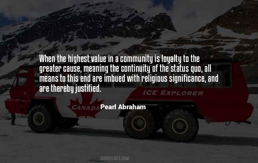 Quotes About The Value Of Community #1542825