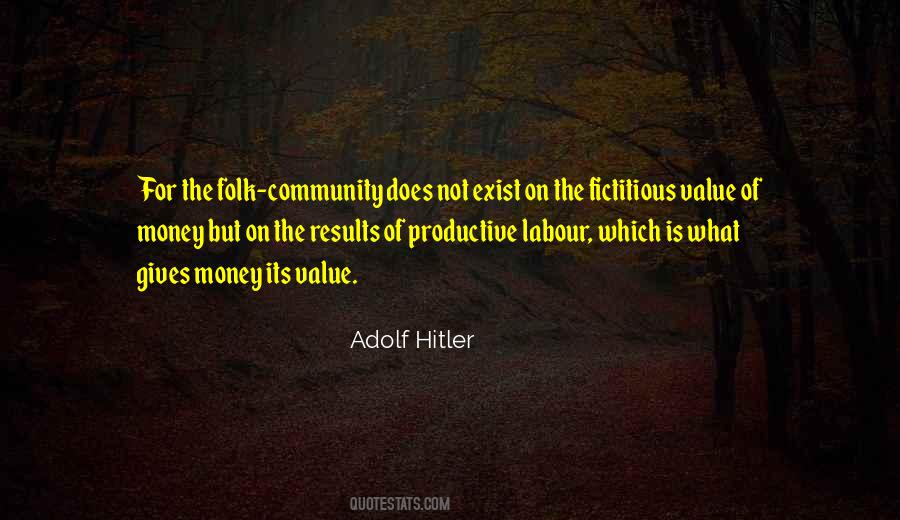 Quotes About The Value Of Community #1699666